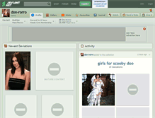 Tablet Screenshot of don-rorro.deviantart.com