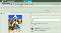 Desktop Screenshot of animeartist67.deviantart.com