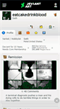 Mobile Screenshot of eatcakedrinkblood.deviantart.com