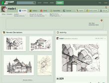 Tablet Screenshot of mada-t.deviantart.com
