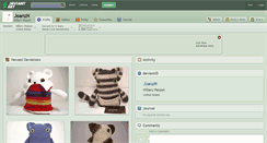 Desktop Screenshot of joanzn.deviantart.com