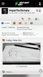 Mobile Screenshot of imperfectkmala.deviantart.com