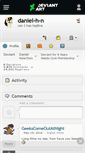 Mobile Screenshot of daniel-h-n.deviantart.com