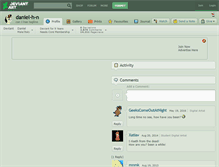 Tablet Screenshot of daniel-h-n.deviantart.com