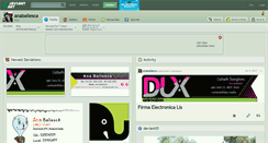 Desktop Screenshot of anaballesca.deviantart.com