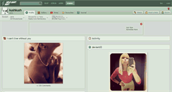 Desktop Screenshot of kushkush.deviantart.com