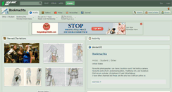 Desktop Screenshot of bookmachta.deviantart.com