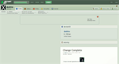 Desktop Screenshot of deshire.deviantart.com