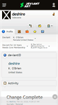 Mobile Screenshot of deshire.deviantart.com