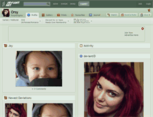 Tablet Screenshot of orsy.deviantart.com