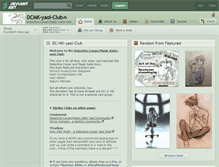 Tablet Screenshot of dcmk-yaoi-club.deviantart.com