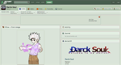 Desktop Screenshot of darck-soul.deviantart.com