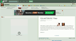 Desktop Screenshot of carmessi.deviantart.com