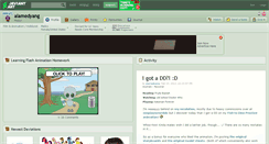 Desktop Screenshot of alamedyang.deviantart.com