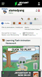 Mobile Screenshot of alamedyang.deviantart.com