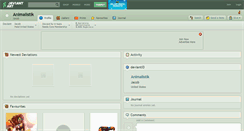 Desktop Screenshot of animalistik.deviantart.com