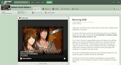 Desktop Screenshot of demon-hunt-redux.deviantart.com