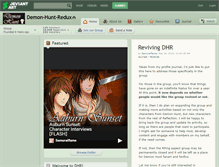 Tablet Screenshot of demon-hunt-redux.deviantart.com