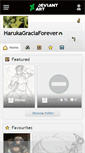 Mobile Screenshot of harukagraciaforever.deviantart.com