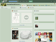 Tablet Screenshot of harukagraciaforever.deviantart.com