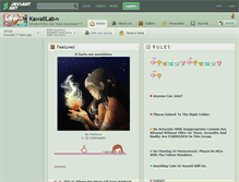 Tablet Screenshot of kawaiilab.deviantart.com