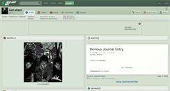 Desktop Screenshot of luci-shani.deviantart.com