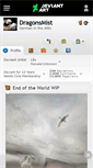 Mobile Screenshot of dragonsmist.deviantart.com