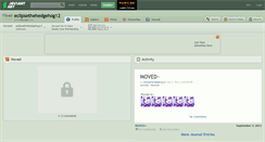 Desktop Screenshot of eclipsethehedgehog12.deviantart.com