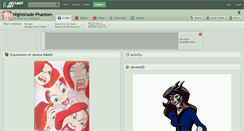 Desktop Screenshot of nightshade-phantom.deviantart.com