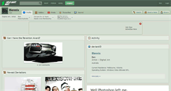 Desktop Screenshot of blennix.deviantart.com