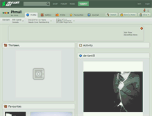 Tablet Screenshot of phmall.deviantart.com