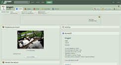 Desktop Screenshot of bingart.deviantart.com