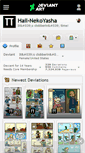 Mobile Screenshot of hail-nekoyasha.deviantart.com