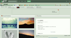 Desktop Screenshot of konsari.deviantart.com