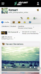 Mobile Screenshot of konsari.deviantart.com