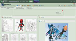 Desktop Screenshot of mirrorofsin.deviantart.com