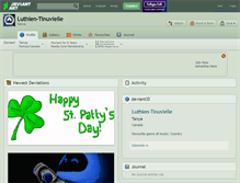 Tablet Screenshot of luthien-tinuvielle.deviantart.com