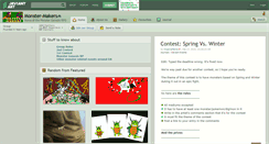 Desktop Screenshot of monster-makers.deviantart.com