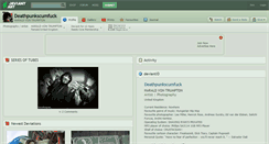 Desktop Screenshot of deathpunkscumfuck.deviantart.com