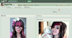 Desktop Screenshot of ordinarything.deviantart.com