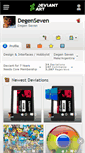 Mobile Screenshot of degenseven.deviantart.com