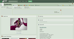 Desktop Screenshot of pandastudios.deviantart.com