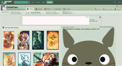 Desktop Screenshot of exiledchaos.deviantart.com