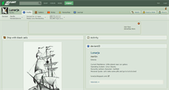 Desktop Screenshot of lunarja.deviantart.com