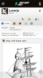 Mobile Screenshot of lunarja.deviantart.com