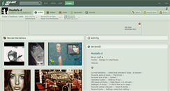 Desktop Screenshot of mustafa-d.deviantart.com