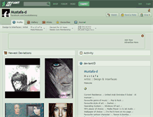Tablet Screenshot of mustafa-d.deviantart.com