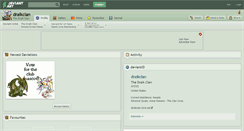 Desktop Screenshot of draikclan.deviantart.com