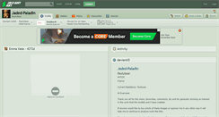Desktop Screenshot of jaded-paladin.deviantart.com
