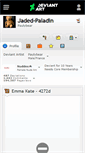 Mobile Screenshot of jaded-paladin.deviantart.com